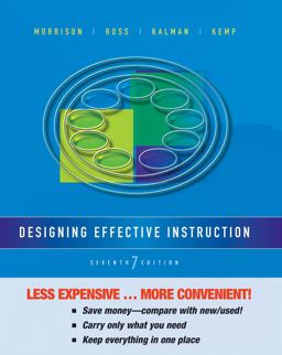 Designing Effective Instruction Designing Effective Instruction