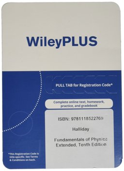 WileyPLUS Stand-Alone to Accompany Fundamentals of Physics Extended, Tenth Edition