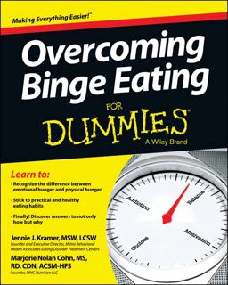 Overcoming Binge Eating for Dummies  9781118550878 Front Cover