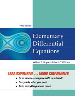 Elementary Differential Equations