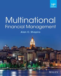 Multinational Financial Management 10th 9781118572382 Front Cover