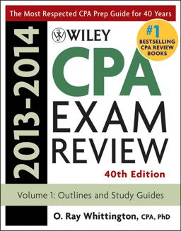 Wiley CPA Examination Review 2013-2014 Wiley CPA Examination Review 2013-2014