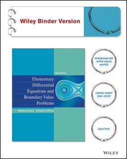 Elementary Differential Equations and Boundary Value Problems 10e Binder Ready Version + WileyPLUS Registration Card
