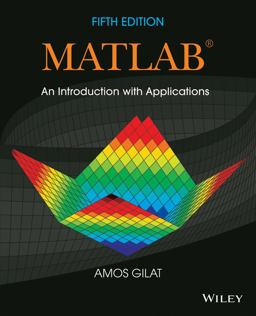 Matlab An Introduction with Applications 5th 9781118629864 Front Cover
