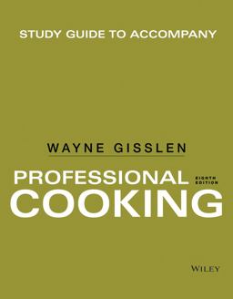 Professional Cooking 8th 9781118636756 Front Cover