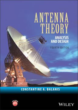 Antenna Theory: Analysis and Design  9781118642061 Front Cover