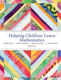 Helping Children Learn Mathematics 11th 9781118654101 Front Cover