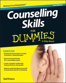 Counselling Skills for Dummies 2nd 9781118657324 Front Cover