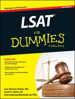 LSAT for Dummies 2nd 9781118678053 Front Cover