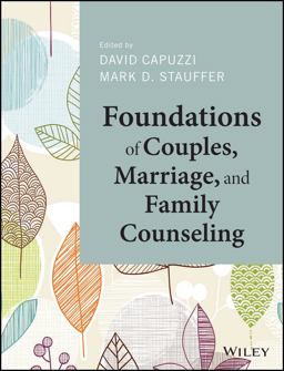 Foundations of Couples, Marriage, and Family Counseling  9781118710999 Front Cover