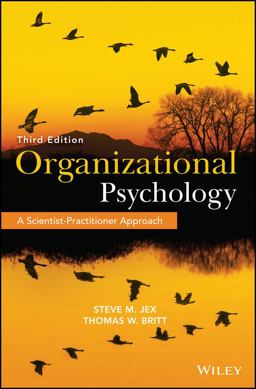 Organizational Psychology A Scientist-Practitioner Approach 3rd 9781118724071 Front Cover