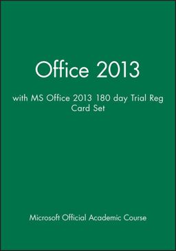 Office 2013 with MS Office 2013 180 Day Trial Reg Card Set