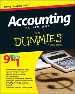 Accounting All-In-One for Dummies  9781118758007 Front Cover