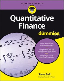 Quantitative Finance for Dummies  9781118769461 Front Cover