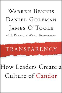 Transparency How Leaders Create a Culture of Candor  9781118771648 Front Cover