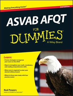 ASVAB AFQT for Dummies