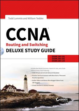 CCNA Routing and Switching Deluxe Study Guide Exams 100-101, 200-101, And 200-120  9781118789704 Front Cover