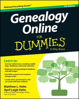 Genealogy Online for Dummies 7th 9781118808108 Front Cover