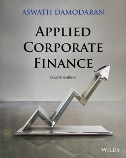 Applied Corporate Finance 4th 9781118808931 Front Cover