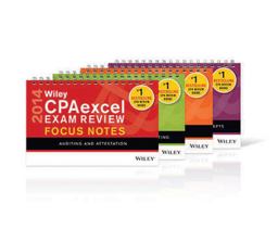 Wiley CPAexcel Exam Review 2014 Focus Notes, 4 Volume Set