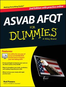ASVAB Afqt for Dummies®