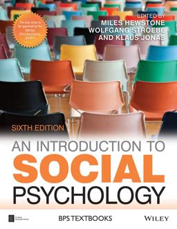 Introduction to Social Psychology  9781118823538 Front Cover
