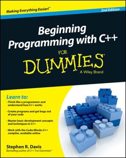 Beginning Programming with C++ for Dummies 2nd 9781118823873 Front Cover