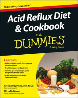 Acid Reflux Diet and Cookbook for Dummies  9781118839195 Front Cover