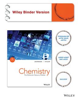 Chemistry + Wileyplus: The Molecular Nature of Matter  9781118865552 Front Cover
