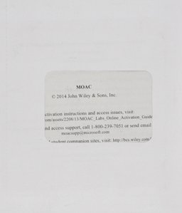 70-410 Installing and Configuring Windows Server 2012 R2 MLO Registration Card