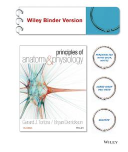 Principles of Anatomy and Physiology 14e Binder Ready Version with Atlas of the Skeleton 3e Set