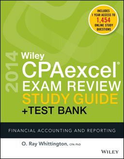Wiley CPAexcel Exam Review 2014 Study Guide + Test Bank Wiley CPAexcel Exam Review 2014 Study Guide + Test Bank