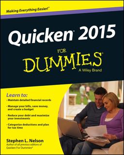 Quicken 2015 for Dummies  9781118920138 Front Cover