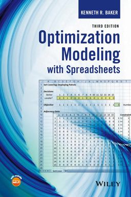 Optimization Modeling with Spreadsheets 3rd 9781118937693 Front Cover