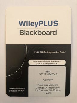 Functions Modeling Change