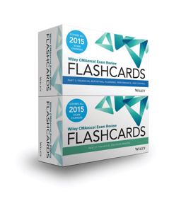 Wiley CMAexcelExam Review 2015 Flashcards