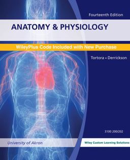 Anatomy and Phisiology 14E F/ University of Akron with WileyPLUS Card Set