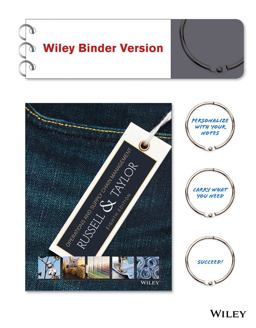 Operations and Supply Chain Management 8e Binder Ready Version + WileyPLUS Registration Card