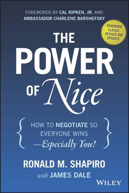 Power of Nice How to Negotiate So Everyone Wins - Especially You! 3rd 9781118969625 Front Cover