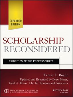 Scholarship Reconsidered Priorities of the Professoriate 2nd 9781118988305 Front Cover