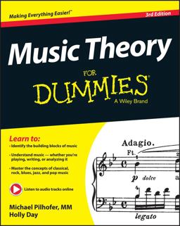 Music Theory for Dummies 3rd 9781118990940 Front Cover