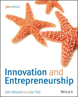Innovation and Entrepreneurship 3rd 9781118993095 Front Cover