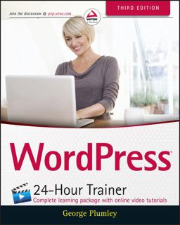WordPress 24-Hour Trainer 3rd 9781118995600 Front Cover