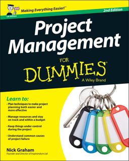Project Management for Dummies - UK 2nd 9781119025733 Front Cover