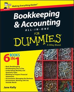 Bookkeeping and Accounting All-In-One for Dummies - UK  9781119026532 Front Cover