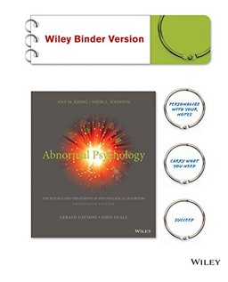 Abnormal Psychology + Wileyplus Learning Space:  9781119033554 Front Cover