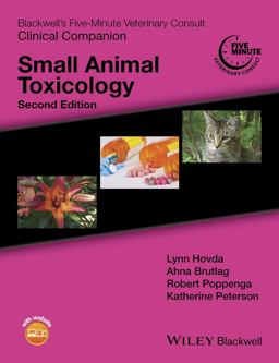 Blackwell's Five-Minute Veterinary Consult Clinical Companion Small Animal Toxicology 2nd 9781119036548 Front Cover