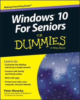 Windows 10 for Seniors for Dummies  9781119038597 Front Cover