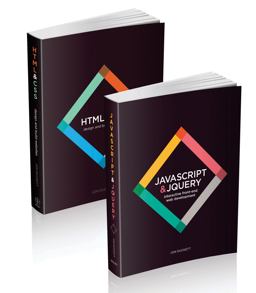 Web Design with HTML, CSS, JavaScript and JQuery Set  9781119038634 Front Cover