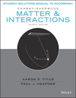 Matter and Interactions